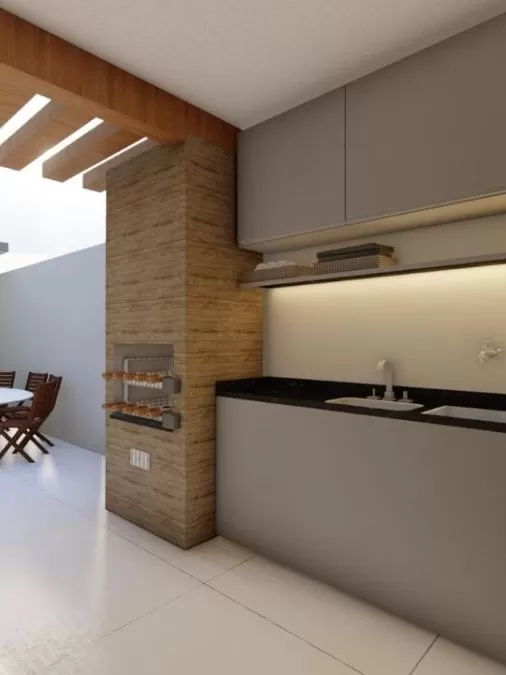 Casa Térrea à Venda com 3 dormitórios e conceito integrado, 80m² no Condomínio Vale Azul em Votorantim/SP