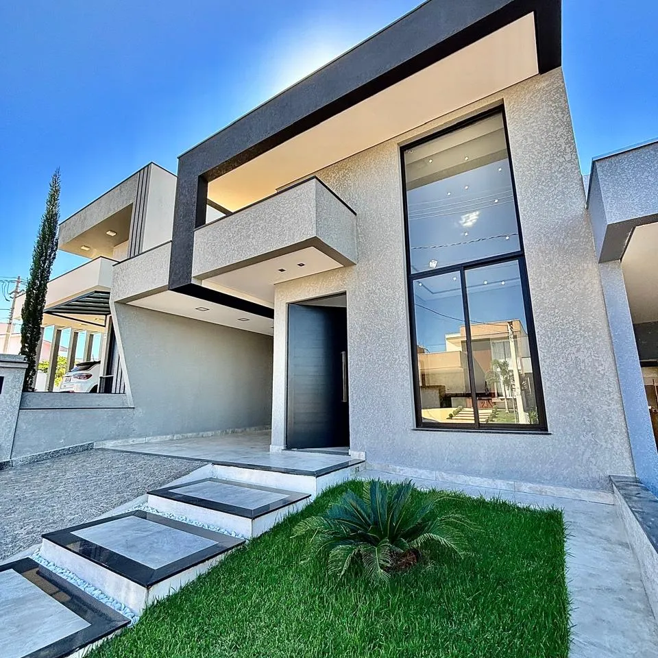 Casa Térrea à Venda com 3 dormitórios sendo 1 suíte e ampla área gourmet com churrasqueira, 135m² em um terreno de 200m² no Condomínio Villagio Wanel em Sorocaba/SP