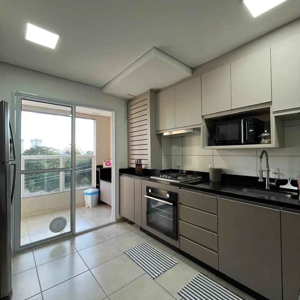 Apartamento Mobiliado à Venda com 2 dormitórios, móveis planejados e ampla área gourmet, 59m² no Condomínio JR São Paulo em Sorocaba/SP